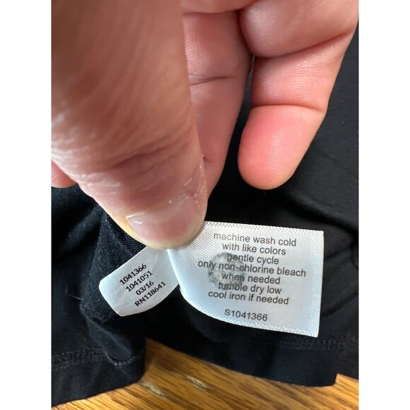 Lane Bryant Black Sleeveless V-Neck Tank Top Women's Size 14/16 - Picture 6 of 7